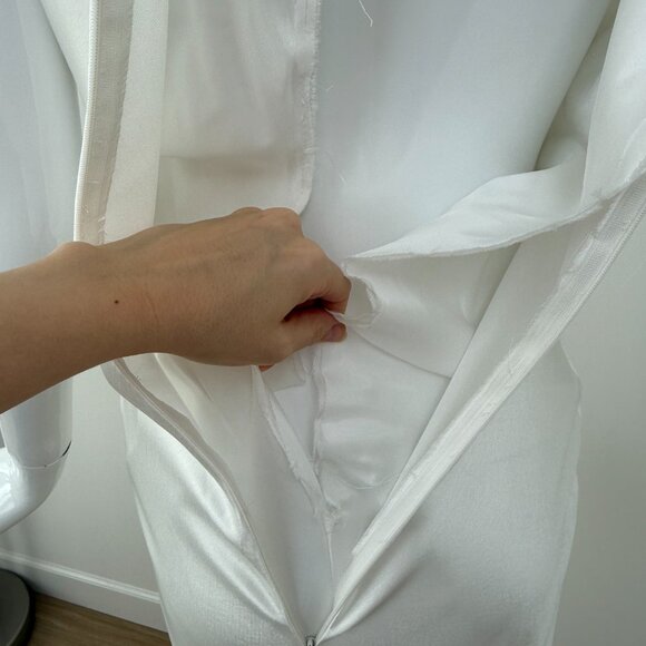 david fielden sample wedding dress bridal gown - Picture 4 of 12